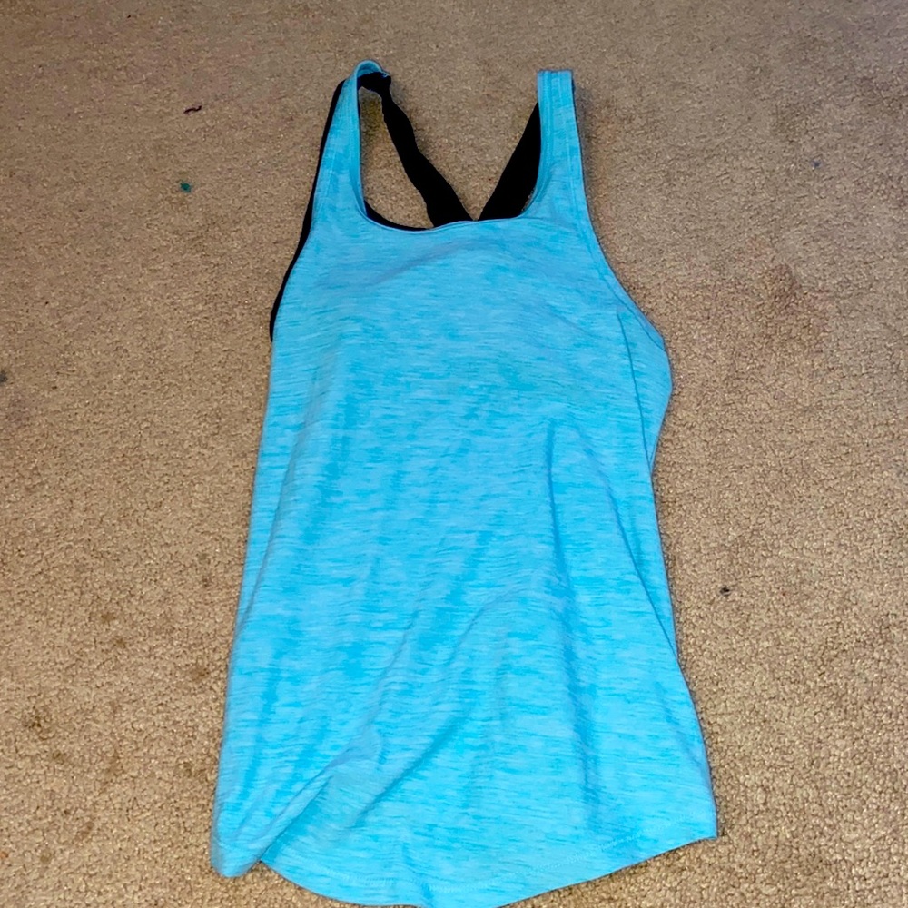 Old navy sports top with built in sports bra
